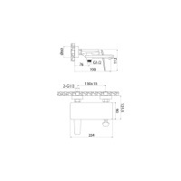 IDDIS Смеситель для ванны Dash DASSB00i02WA