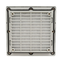 Решётка KIPVENT-200.01.300 вентиляционная выпускная с фильтром KIPPRIBOR арт.00000078914