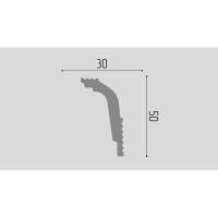 Карниз П08 Де-Багет 30/50 УТ000001199