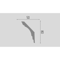 Карниз П10 Де-Багет 50/80 00-00003599