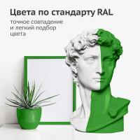 Эмаль универсальная акриловая KUDO RAL 6018 салатовая высокоглянцевая KU-A6018