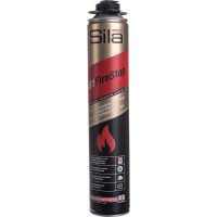 Огнестойкая профессиональная монтажная пена Sila Pro B1 Firestop, 45л, 750 мл SPFR45
