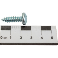 Саморез ZAMETAL 6,3x22 с полукруг. гол., крест шлиц, DIN 7981, оц., уп. 200 шт. ZA100374
