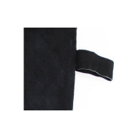 Спилковые двупалые рукавицы сварщика Оберон ТРЭК черный HBW-012