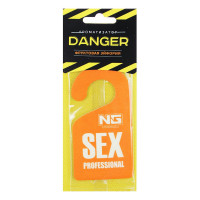 Ароматизатор NEW GALAXY Danger/Sexprofessional бумажный, фруктовая эйфория 794-319