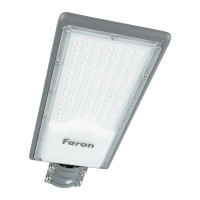Уличный консольный светодиодный светильник FERON SP3034, 80W, 6400К, 10000Lm, IP65, черный, 41580