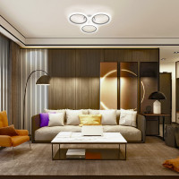 Светодиодный управляемый светильник FERON AL5930, 72W, 3000К-6500K, 4200Lm, IP20, белый, 41671