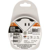 Дюбель ЕВРОПАРТНЕР MULTI 8 + крюк-шуруп, L-образный, d4,9 х L50, латунный, 8 шт. RB2 0167