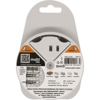 Дюбель ЕВРОПАРТНЕР MULTI 8 + петля-шуруп L30 х d5 х d14 латунный, 8 шт. RB2 0166