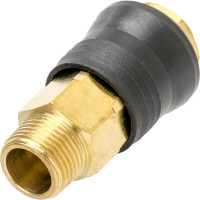 Соединение быстроразъемное с наружной резьбой (3/8"; латунь) INTERTOOL PT-1819