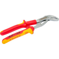 Переставные клещи Knipex Cobra, VDE, 50 мм (2"), 250 мм, хром, 2К ручки, KN-8726250SB