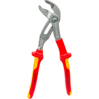 Переставные клещи Knipex Cobra, VDE, 50 мм (2"), 250 мм, хром, 2К ручки, KN-8726250SB