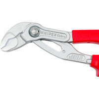 Переставные клещи Knipex Cobra, VDE, 50 мм (2"), 250 мм, хром, 2К ручки, KN-8726250SB