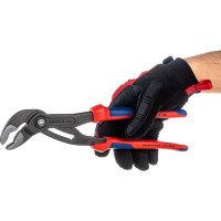 Переставные клещи Knipex COBRA под ключ 60 мм, 300 мм, серые, 2К ручки KN-8702300SB