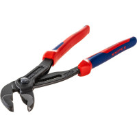 Переставные клещи Knipex COBRA под ключ 60 мм, 300 мм, серые, 2К ручки KN-8702300SB