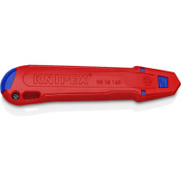 Универсальный нож Knipex, CutiX, 165 мм, для стандартных отламывающихся лезвий на 18 мм, KN-9010165BK