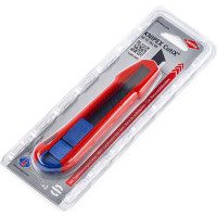 Универсальный нож Knipex, CutiX, 165 мм, для стандартных отламывающихся лезвий на 18 мм, KN-9010165BK