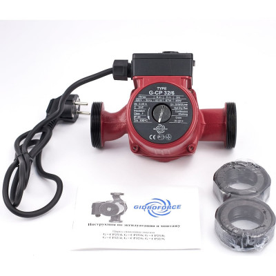 Циркуляционный насос GIDRO FORCE трехскоростной CP32/6(180mm)