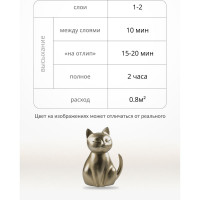 Эмаль металлик универсальная быстросохнущая KUDO SILVER FINISH бронза KU-1029.1