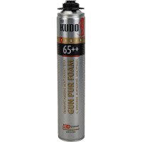Полиуретановая монтажная пена KUDO TREND 65++ летняя, 1000 мл KUPT10S65++