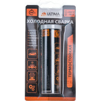 Клей холодная сварка ULTIMA ТЕРМОСТОЙКАЯ +250, 58 гр UА5826