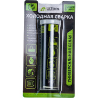 Универсальный клей холодная сварка ULTIMA БЫСТРОГО ДЕЙСТВИЯ белый, 58 г UA5825