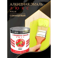 Эмаль Poli-R 9103 (чёрная; 0.85 кг) 11782