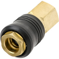 Соединение быстроразъемное с внутренней резьбой (3/8"; латунь) INTERTOOL PT-1818