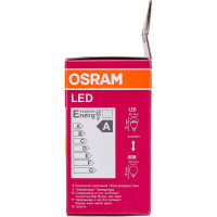 Светодиодная лампа OSRAM LED STAR, P, шар, 5.4Вт, E14, 470 Лм, 3000 К, теплый белый свет 4052899971622