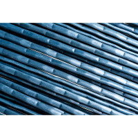 Плоская веерная пластиковая метла Спец средняя (без чер. d 25мм) КПБ-219628