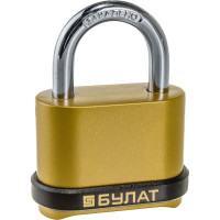 Навесной кодовый замок БУЛАТ ВС 564 d=8 мм 13531