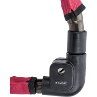 Навесной замок с тросом БУЛАТ ВС 217 22х1500 13877