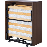 Раскладная кровать-тумба Удачная Мебель Карина цвет венге В17 МВ