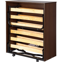 Раскладная кровать-тумба Удачная Мебель Карина цвет венге В17 МВ