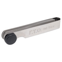 Набор щупов ГТО №3 75 мм, 0.50-1 мм, 11 пластин FG307501001