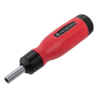 Реверсивная отвертка с комплектом насадок INTERTOOL 12ед VT-1003