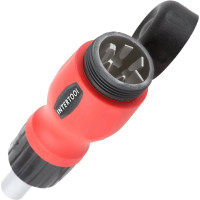 Реверсивная отвертка с комплектом насадок INTERTOOL 6ед VT-1009