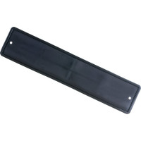 Силиконовая рамка номерного знака Dollex без адаптера, черная (уп. 2 шт.) SPL-265