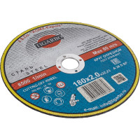 Круг отрезной по стали (180x2х22 мм) TIGARBO ТК-118020074