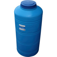 Овально-вертикальная емкость AQUAPLAST 500 л, синяя 4630017951826