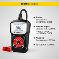 Портативный диагностический сканер по протоколу iCarTool OBDII IC-305