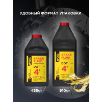 Тормозная жидкость WOG DOT 4+, 1 л WGC0141