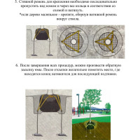 Анкерная система для закрепления деревьев за ком ДТРД Серия 2, для деревьев с диаметром штамба до 75 мм БП-00003227