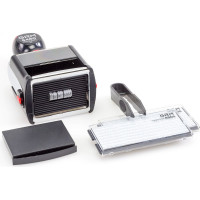 Цифровой самонаборный датер GRM 5460 Dater Type Metal 4 строки с двумя кассами 6005 и 6006 120200206