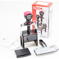 Цифровой самонаборный датер GRM 5460 Dater Type Metal 4 строки с двумя кассами 6005 и 6006 120200206