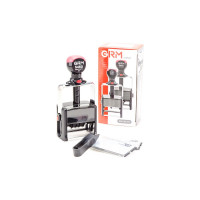Цифровой самонаборный датер GRM 5460 Dater Type Metal 4 строки с двумя кассами 6005 и 6006 120200206