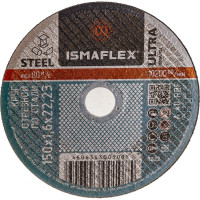 Круг отрезной 41 (150х1.6х22 мм; A R BF ultra) ISMAflex 8822