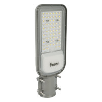 Уличный консольный светодиодный светильник FERON SP3040, 80W, 5000К, 9600Lm, серый, 41549