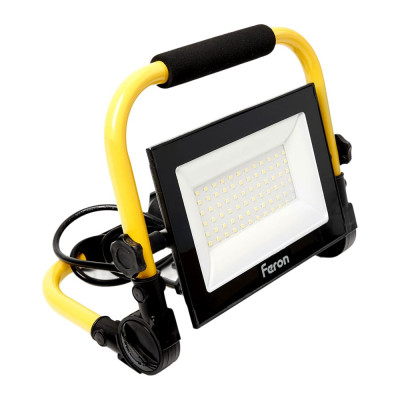 Светодиодный переносной прожектор FERON LL-515 70W, 6400K, IP65 41545