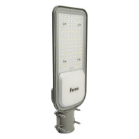 Уличный консольный светодиодный светильник FERON SP3040, 100W, 5000К, 12000Lm, серый, 41550